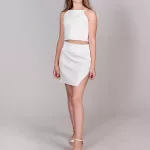 שמלה לבת מצווה בצבע לבן