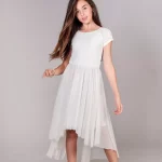 שמלה צנועה לבת מצווה